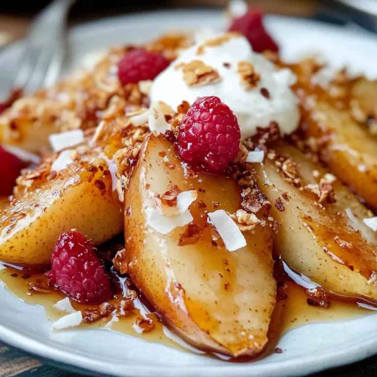 Air Fryer Pears