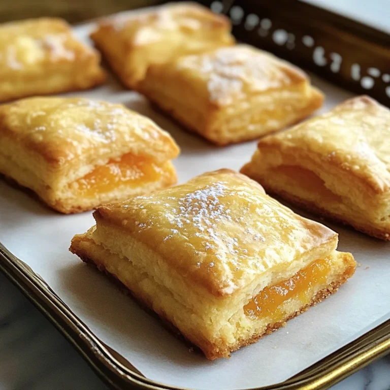 Apricot Pillow Cookies