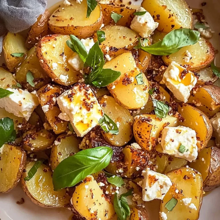 Baked Feta Potatoes