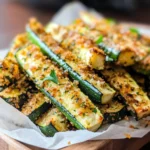 Baked Parmesan Zucchini Fries