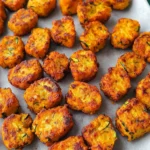 Baked Sweet Potato Zucchini Tots