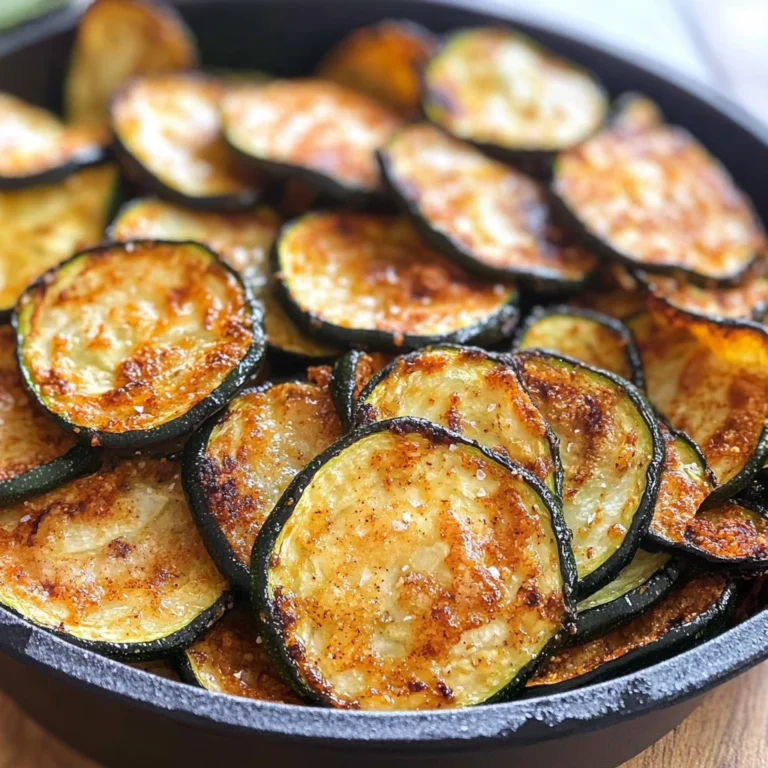 Baked Zucchini Chips Recipe