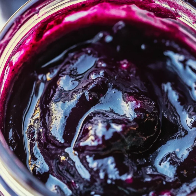 Blueberry Jam Recipe