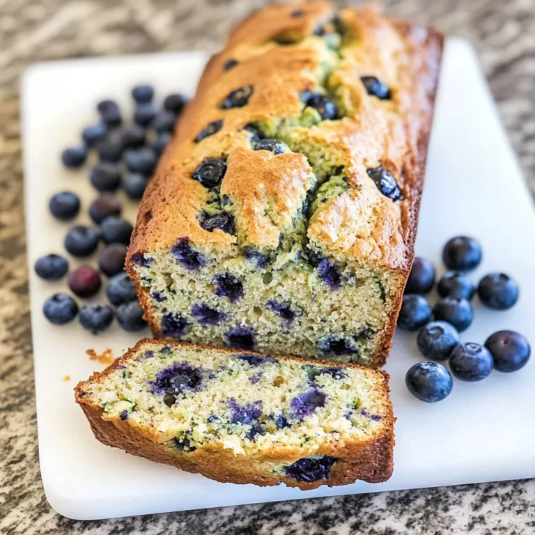 Blueberry Zucchini Bread