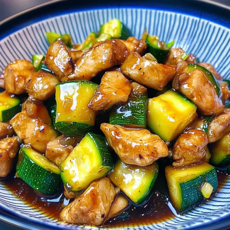 Chicken Zucchini Stir Fry