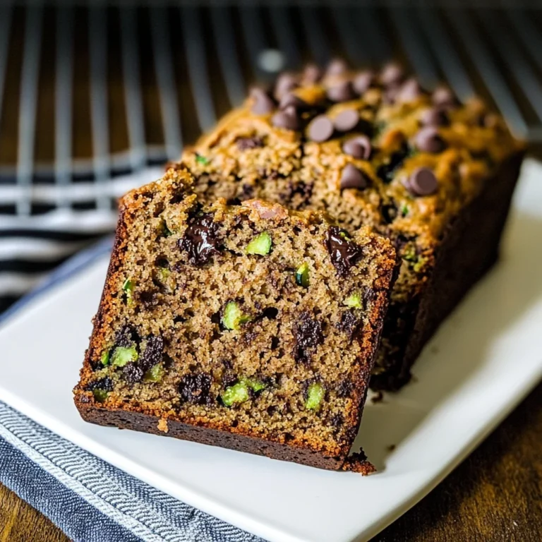 Chocolate Chip Zucchini Bread