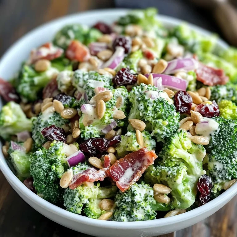 Creamy Broccoli Salad