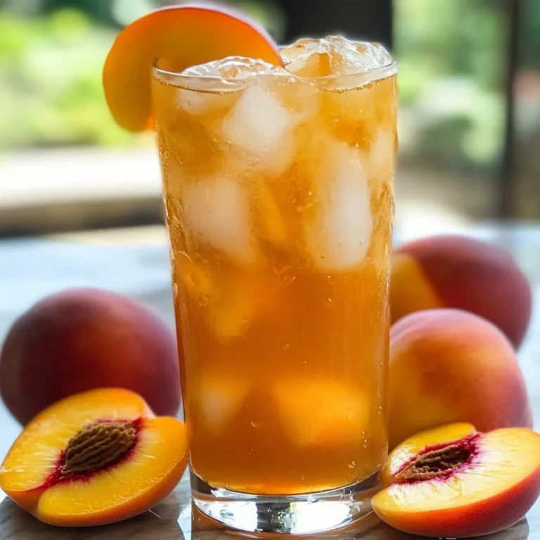 Easy Peach Tea Recipe!
