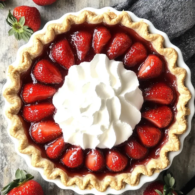 Fresh Strawberry Pie Recipe