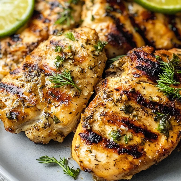 Grilled Tahini Chicken