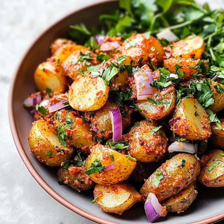 Harissa Potato Salad