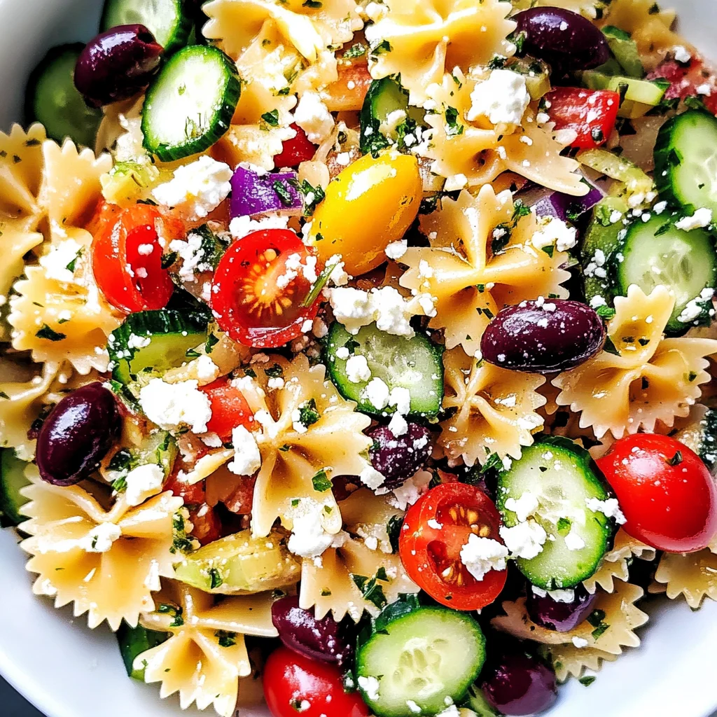 Mediterranean Pasta Salad