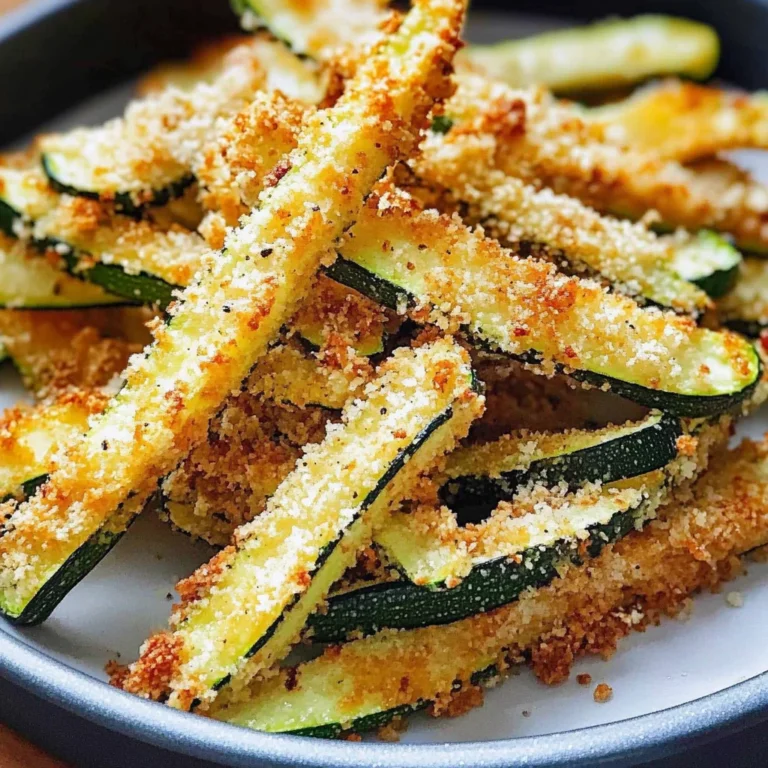 Parmesan Zucchini Fries