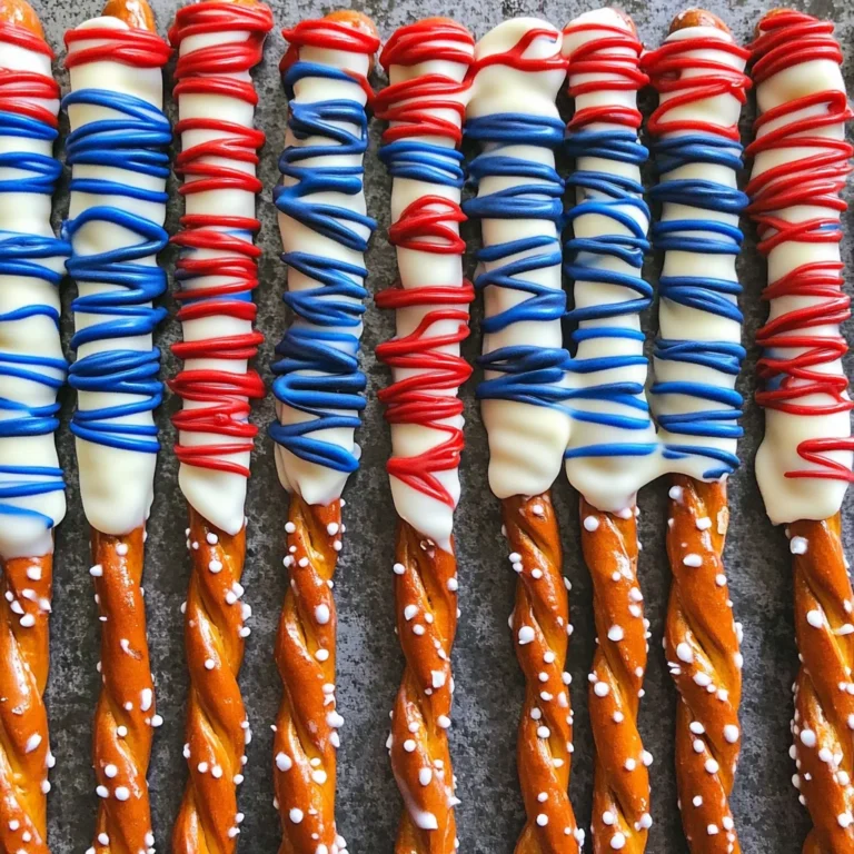 Patriotic Pretzels