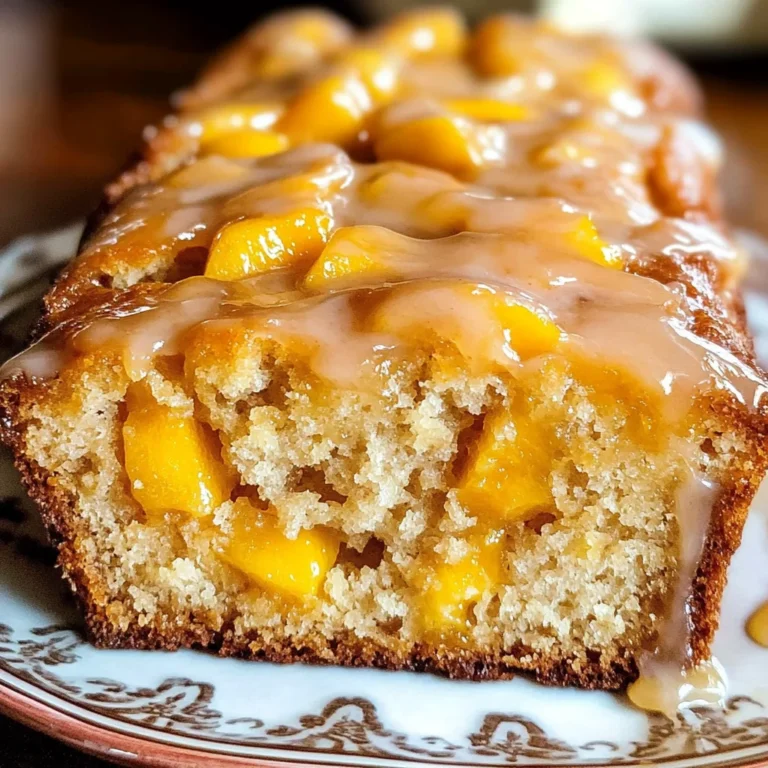 Peach Bread Recipe