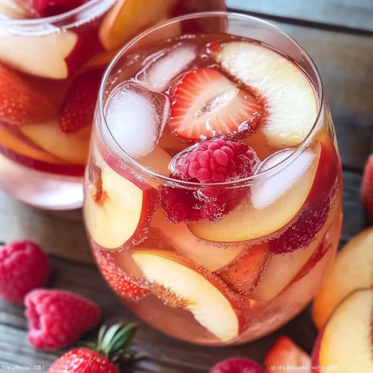 Peach Rosé Sangria