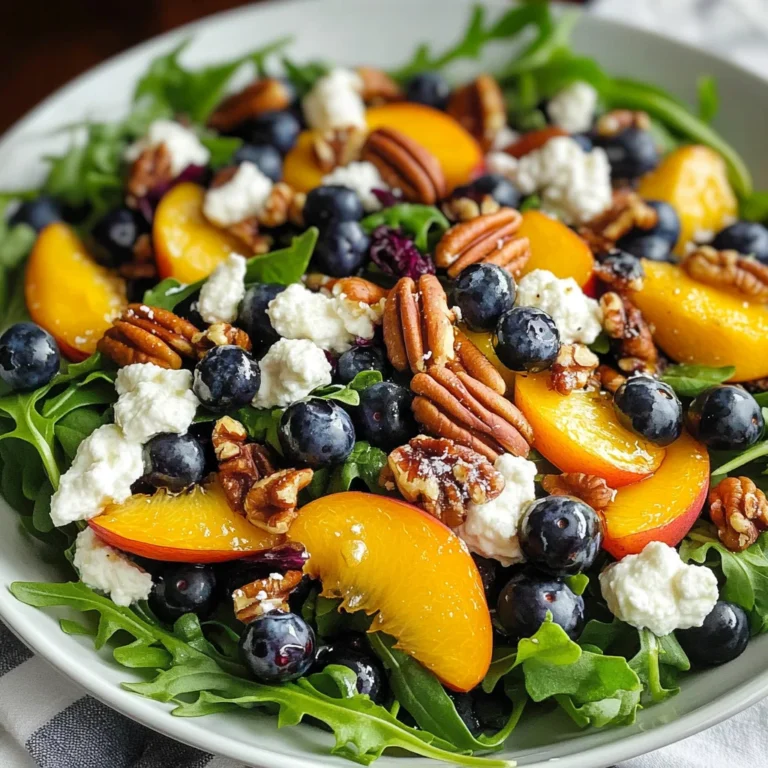 Peach Salad Recipe