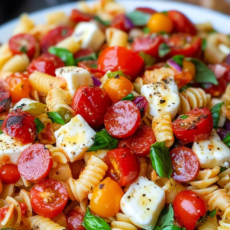 Pizza Pasta Salad