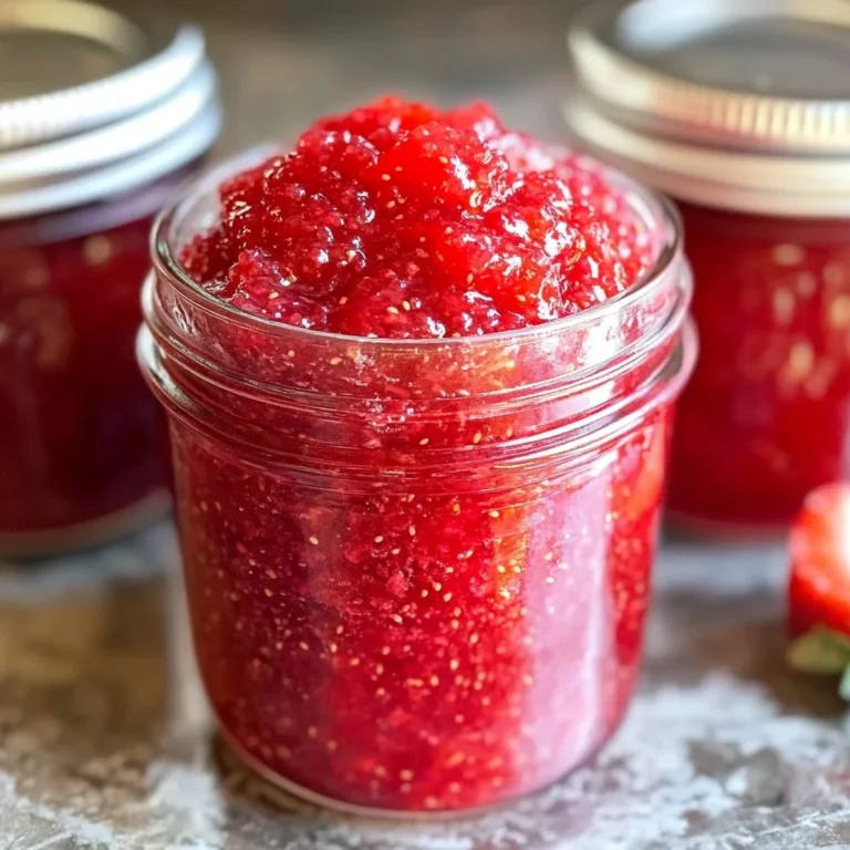 Strawberry Freezer Jam