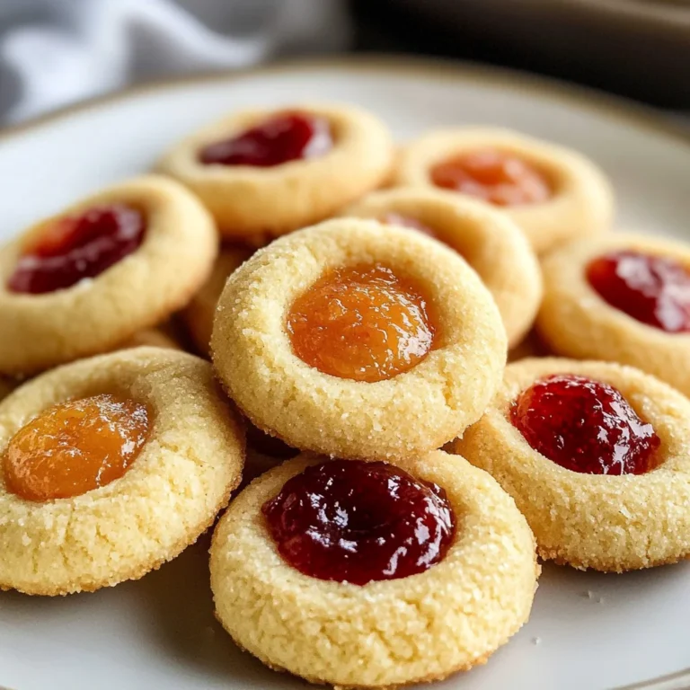 Thumbprint Cookies