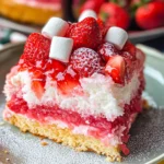 Upside Down Strawberry Cake