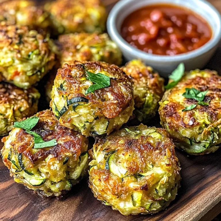 Zucchini Garlic Bites