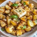 Baked Feta Potatoes