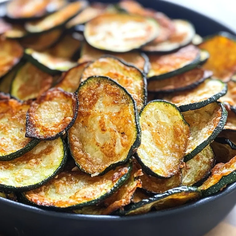 Baked Zucchini Chips Recipe