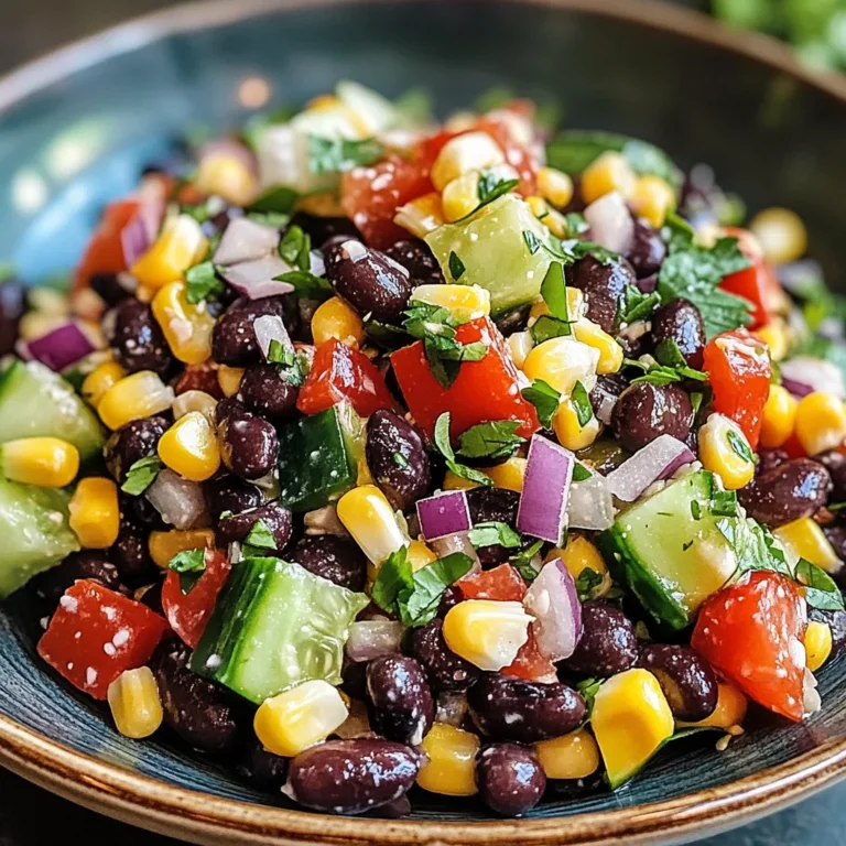 Black Bean Corn Salad Recipe
