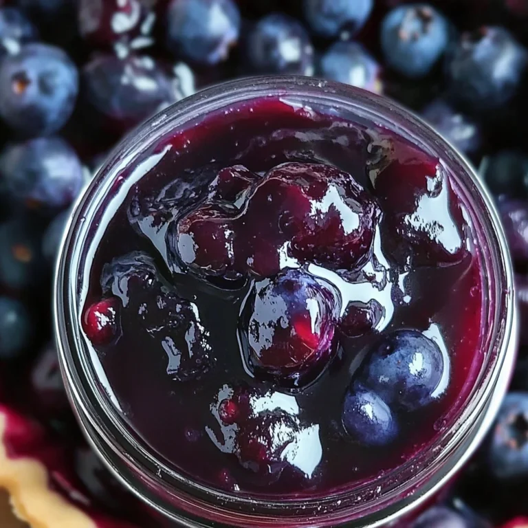 Blueberry Pie Filling