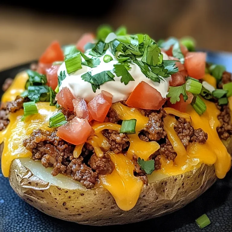 Cheesy Taco Potatoes