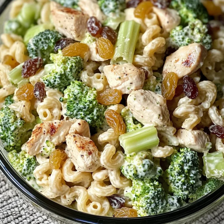 Chicken Broccoli Pasta Salad