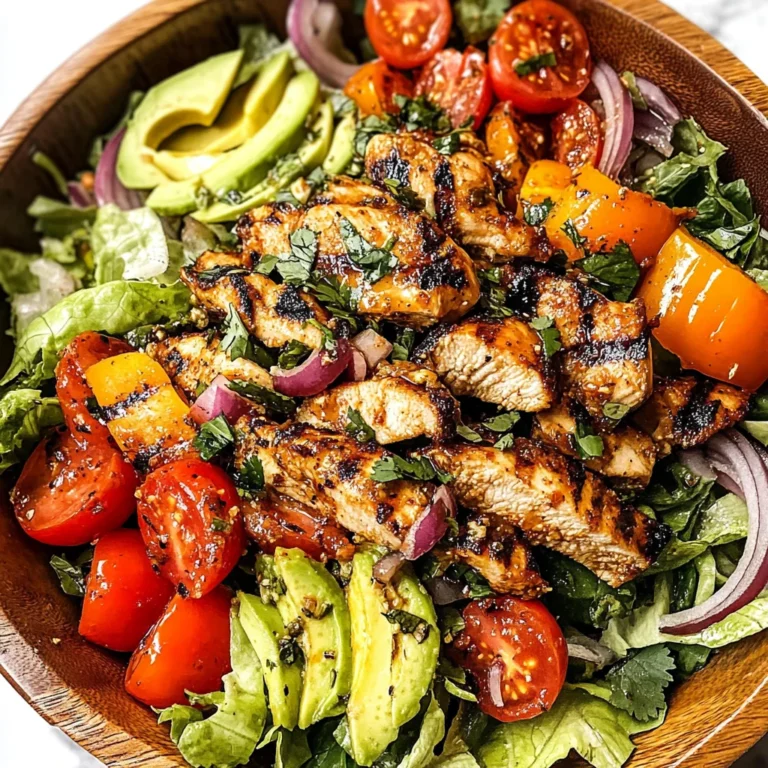 Chicken Fajita Salad