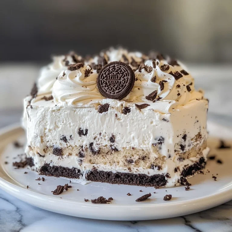 Cookies and Cream Ice Cream Cake