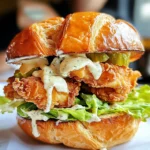 Crispy Chicken Caesar Sandwich