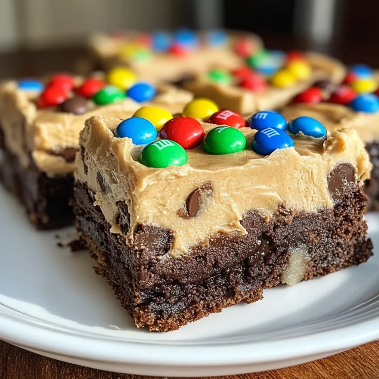 Peanut Butter Whip Brownies