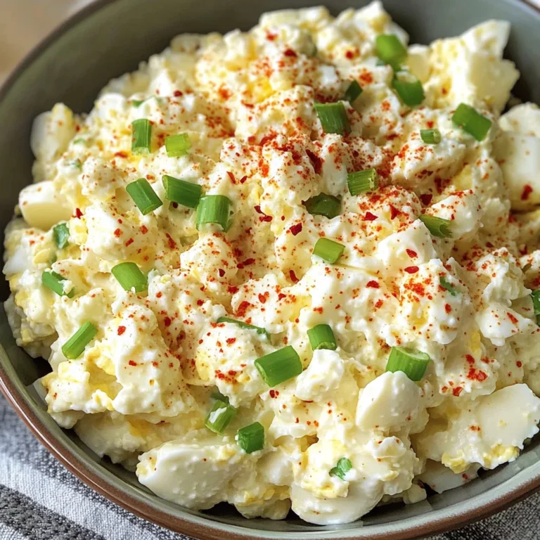 Simple Cottage Cheese Egg Salad