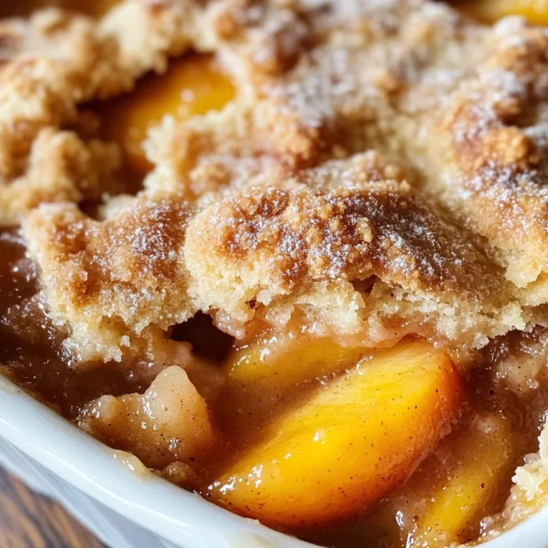 The Best Southern Peach Cobbler Recipe