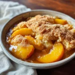 The Easiest Southern Peach Cobbler