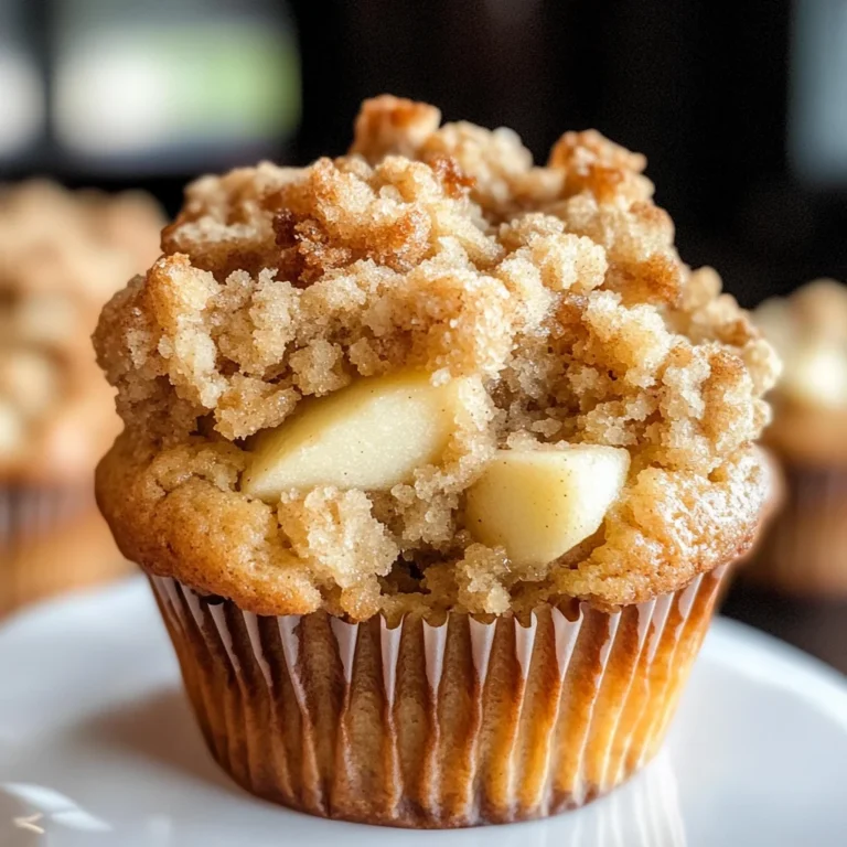 Apple Crumble Muffins