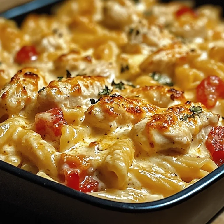 Cajun Cream Cheese Chicken Pasta Bake Recipe