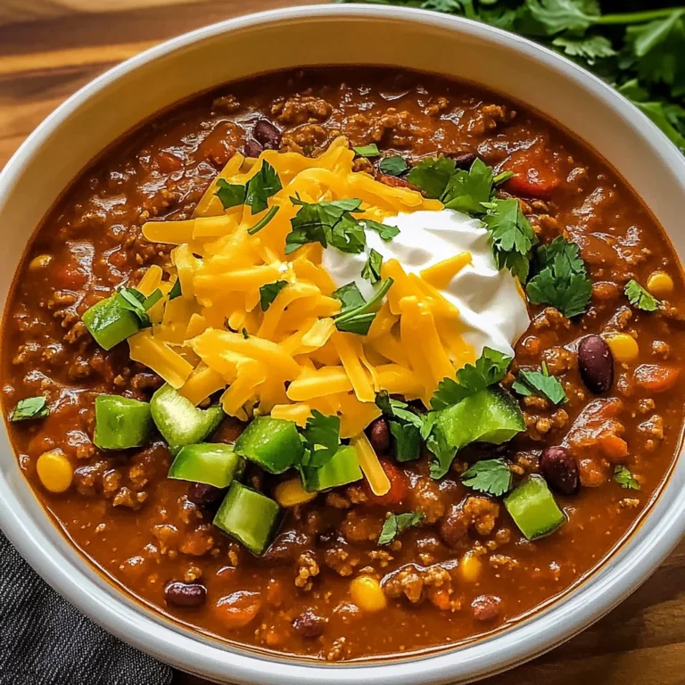 Crockpot Spicy Queso Beef Chili