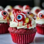 Halloween Augapfel Cupcakes