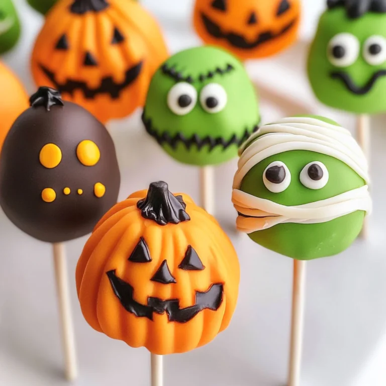 Halloween Cake Pops