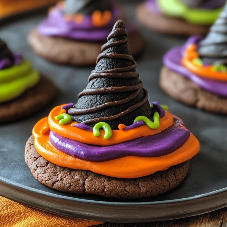 Halloween Witch Hat Cookies
