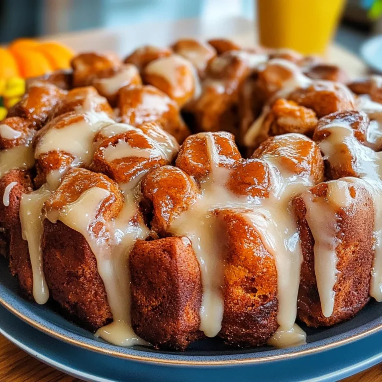 Pumpkin Spice Monkey Bread Recipe