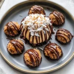 Coconut Dome with Chocolate Spread