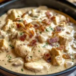 Creamy Chicken & Bacon Stroganoff