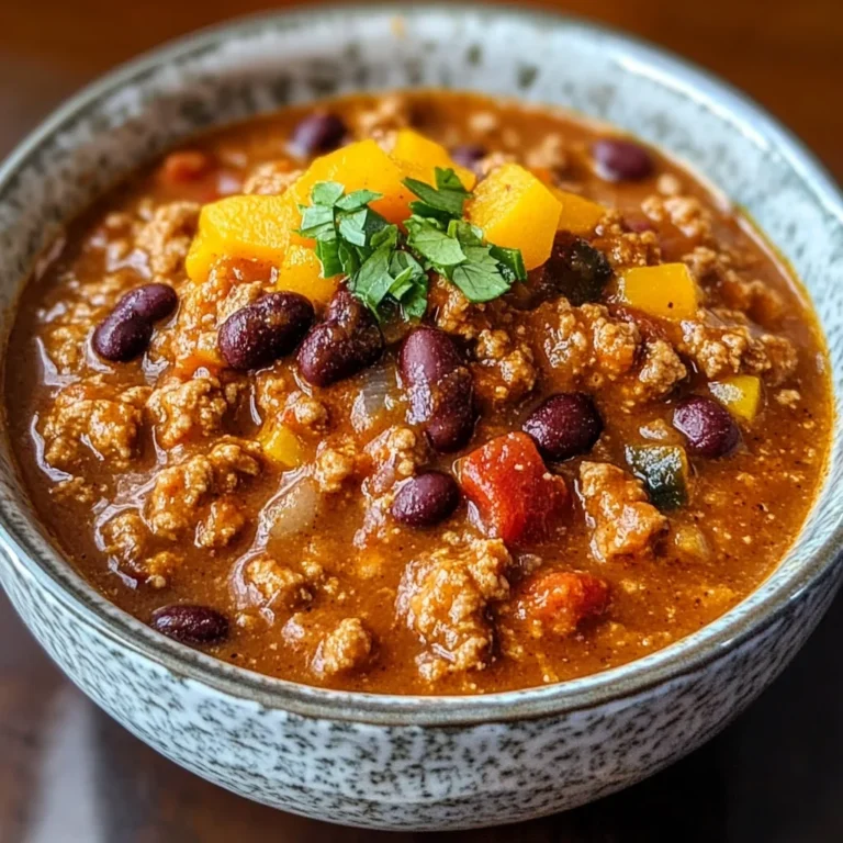 Crockpot Pumpkin Chili