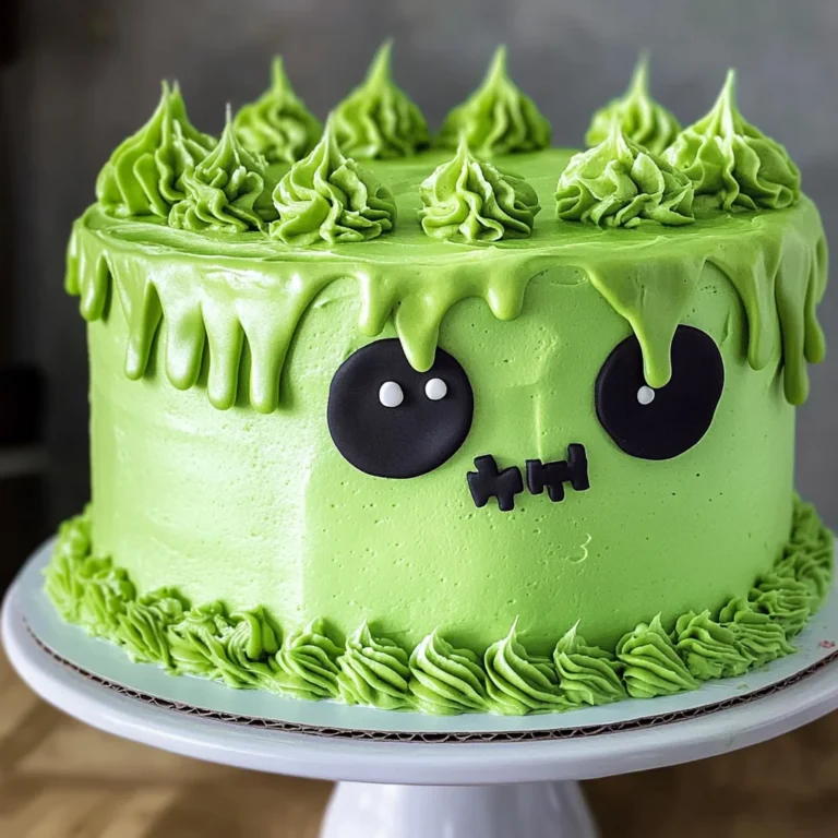 Frankenstein Cake
